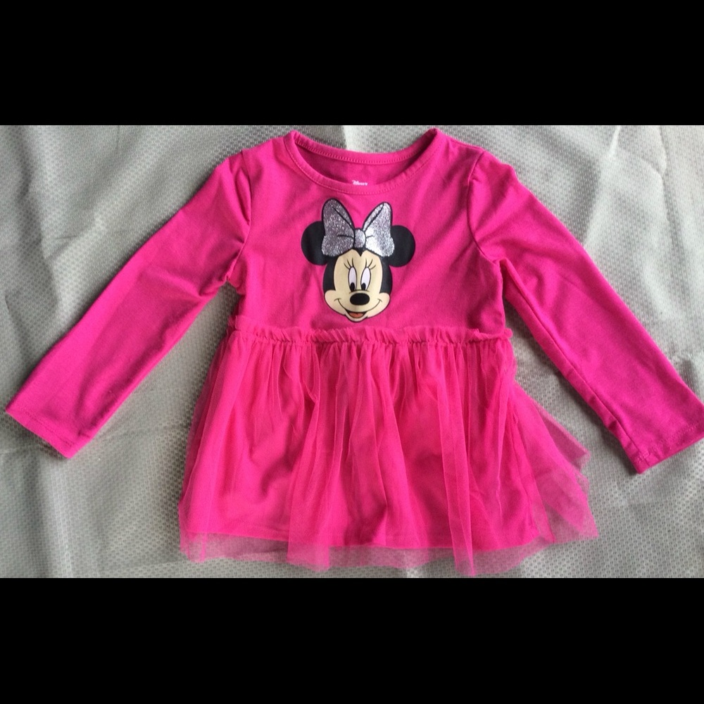 Disney Minnie Mouse size 2T Pink Top